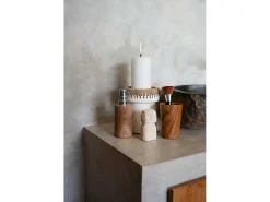 El Portavelas Pretty - Blanco Natural - M