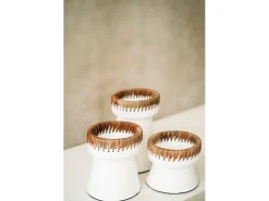 El Portavelas Pretty - Blanco Natural - M