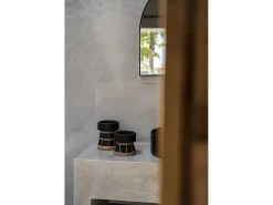 El Portavelas Serene - Negro Natural - S