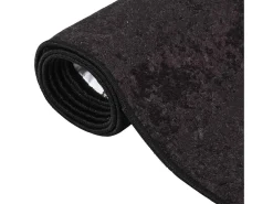 Elsje Alfombra lavable antideslizante gris antracita 160x230 cm