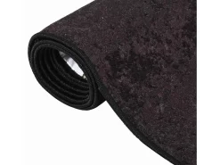Elsje Alfombra lavable antideslizante gris antracita 120x180 cm