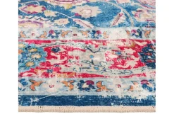 Elsje Alfombra lavable antideslizante multicolor 80x150 cm