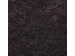 Elsje Alfombra lavable antideslizante negro y dorado 80x300 cm