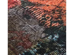 Elsje Alfombra lavable patchwork antideslizante multicolor 80x300 cm