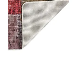 Elsje Alfombra lavable patchwork antideslizante multicolor 120x180 cm