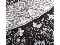 Elsje Alfombra lavable patchwork antideslizante multicolor 80x300 cm