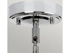 Elstead Agatha 3 Ljus Multi Arm Taklampa Polerad Krom IP44, G9