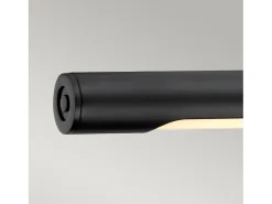 Elstead Alton LED 1 Ljus Stor Bild Vägglampa Svart