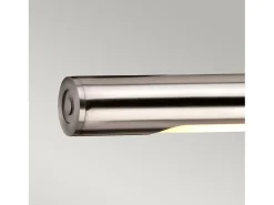 Elstead Alton LED 1 Ljus Stor Bild Vägglampa Borstad Nickel