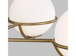 Elstead Apollo 5 Light Globe Pendel, polerad mässing, G9