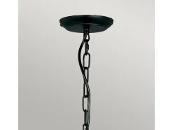 Elstead Artisan 5 ljus ljuskrona svart finish, E14