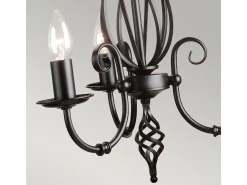 Elstead Artisan Ljuskrona 3 ljussvart finish, E14