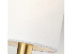 Elstead Brianna 2 ljus vägglampa, polerad mässing, E14