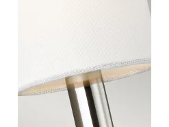 Elstead Brianna 1 ljus vägglampa, polerad nickel, E14