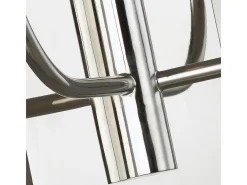 Elstead Brianna 2 ljus vägglampa, polerad nickel, E14