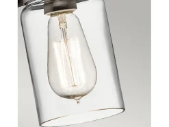 Elstead Brinley 1 Light Ceiling Mini Pendel Olde Bronze, E27