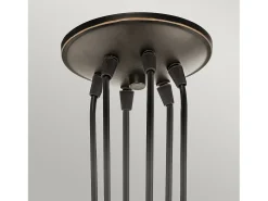 Elstead Brinley 6 Light Cluster Pendel Olde Bronze, E27
