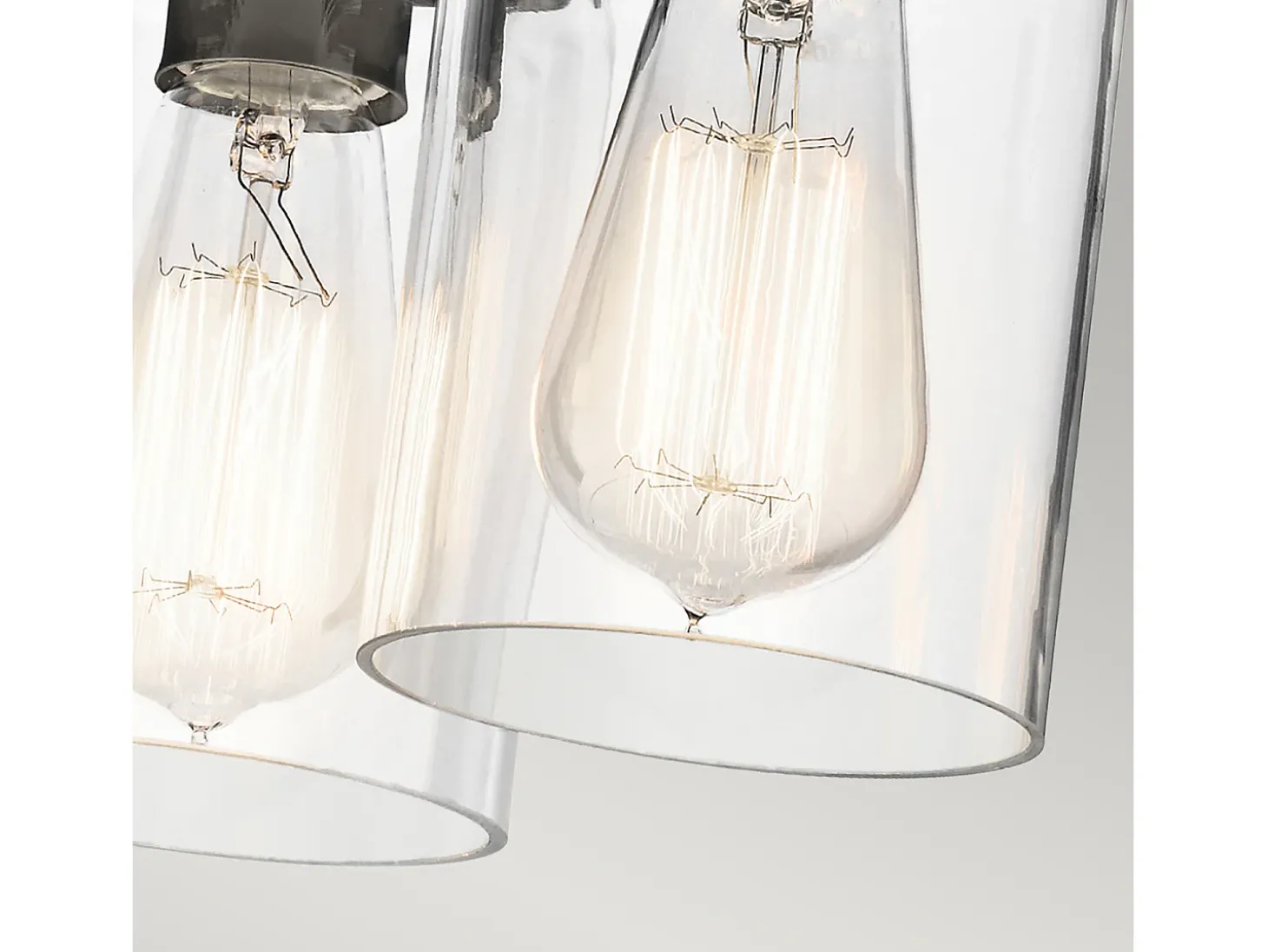 Elstead Brinley 3 ljus infälld taklampa Borstad nickel, E27
