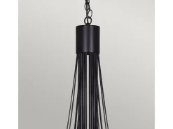Elstead Carisbrooke 18 Ljus Ljuskrona Svart