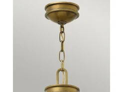 Elstead Collier 4 ljus takhänge mässing, E14