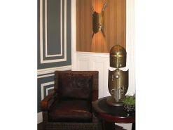 Elstead Crusader Bordslampa borrad brons