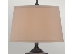 Elstead Dennison 1 ljus bordslampa palladisk brons, E27