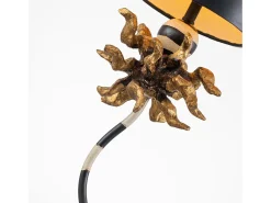 Elstead Dominique 1 ljus Bordslampa Gold Leaf, E27