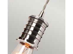 Elstead Douille 1 ljus inomhusvägglampa polerad nickel, E27