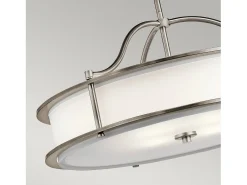 Elstead Emory 4 Ljus Semi Flush Runt Tak Pendelljus Tenn, E27