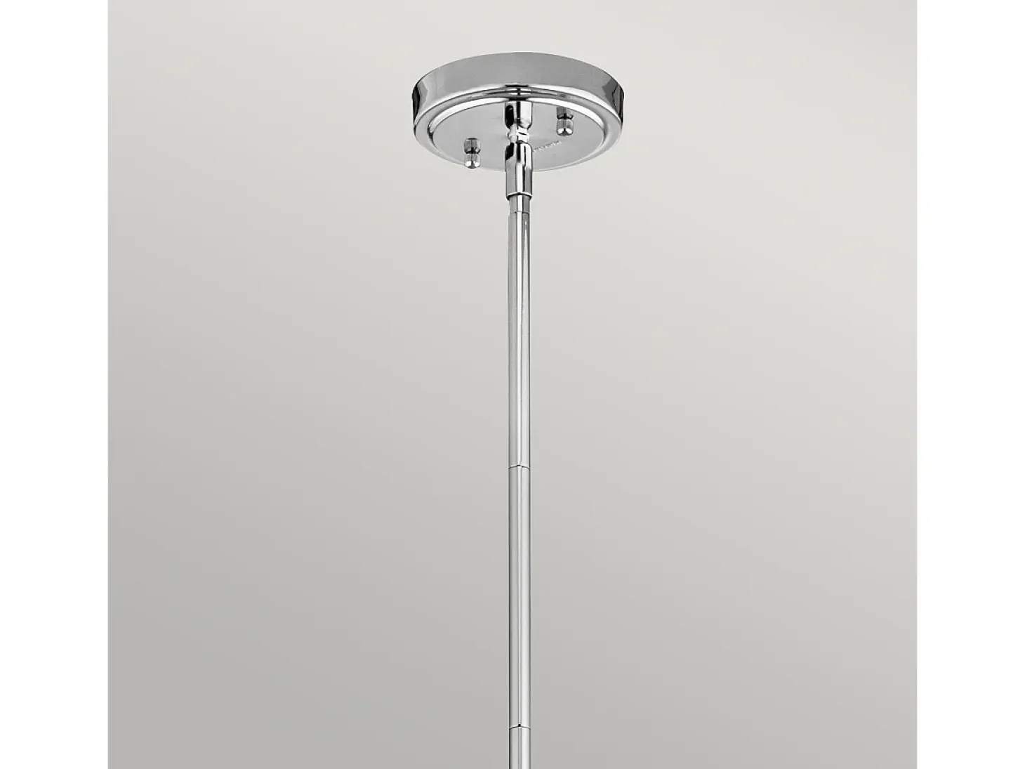 Elstead Everly 1 ljus liten kupol taklampa krom, E27