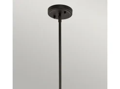 Elstead Everly 1 ljus liten kupol taklampa brons, E27