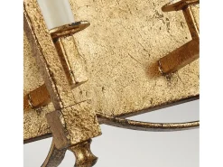 Elstead Feiss Thayer Ljus Vägglampa Antik Guld