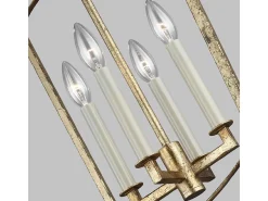 Elstead Feiss Thayer Lyktor Taklampa antikguld