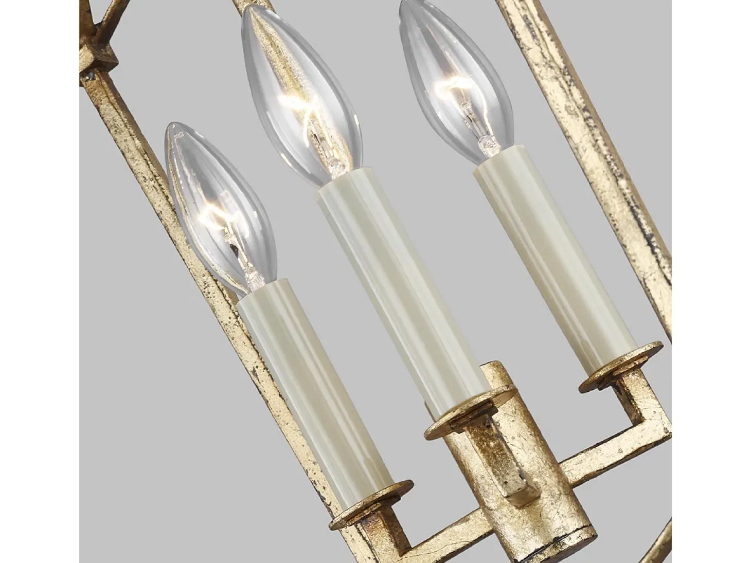 Elstead Feiss Thayer Lyktor Taklampa antikguld