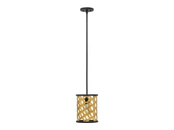 Elstead Felix 1 Light Ceiling Mini Pendel Guld, E27