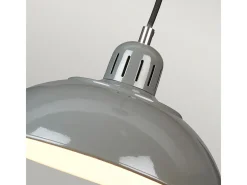 Elstead Franklin 1 ljuskupol takhänge grå, E27