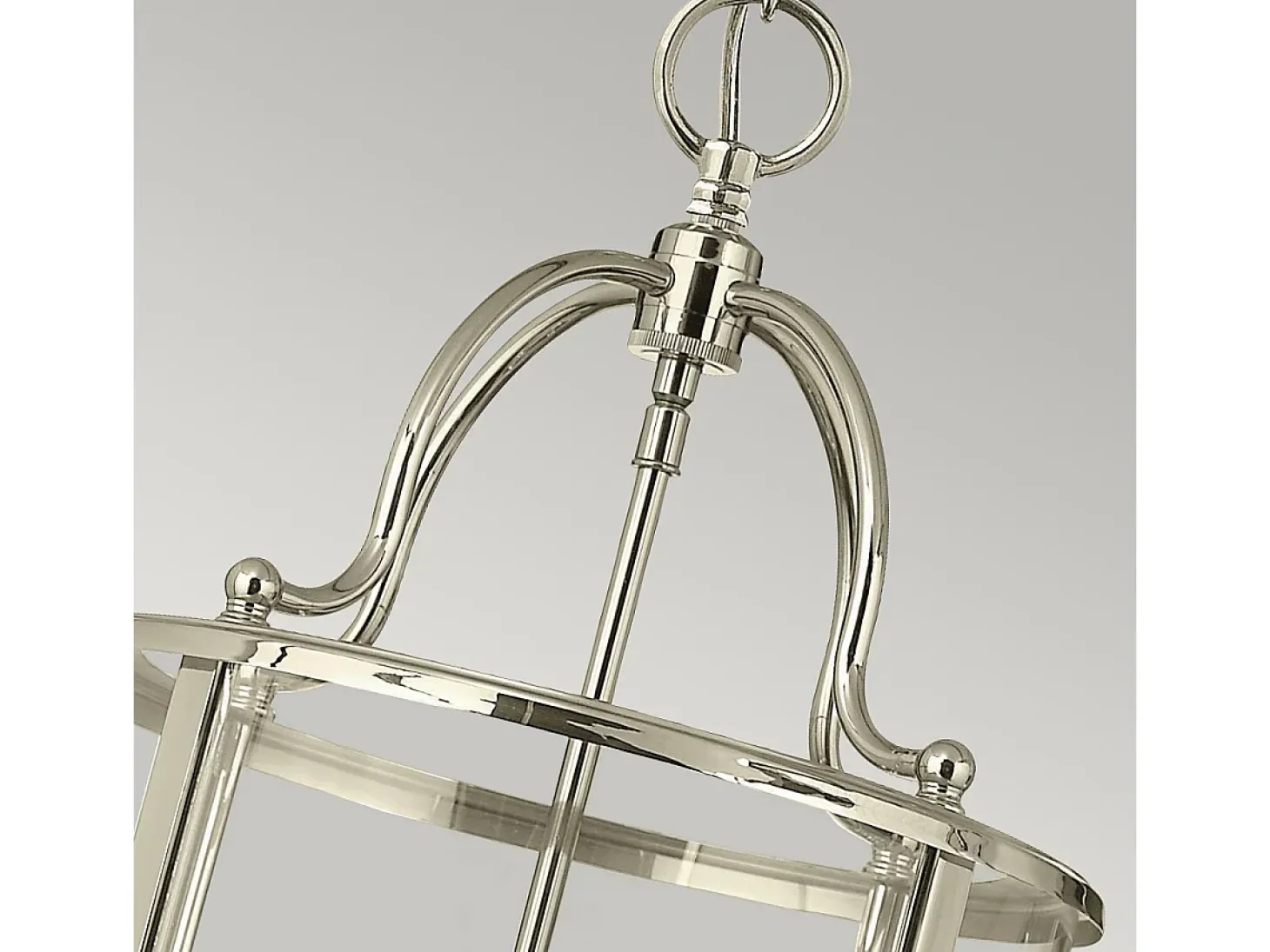 Elstead Gentry 4 Candle Medium Pendellampa - polerat nickel