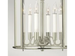 Elstead Gentry 6 Ljus Stora Pendellampa - Polerat Nickel