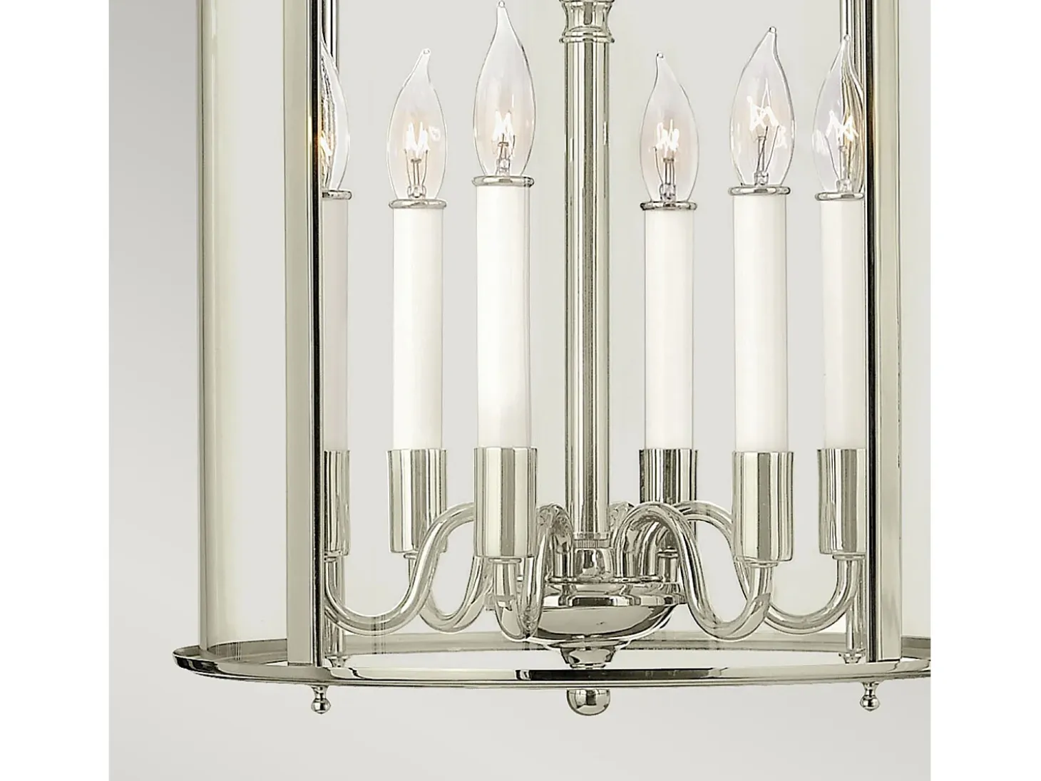 Elstead Gentry 6 Ljus Stora Pendellampa - Polerat Nickel