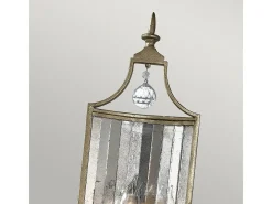 Elstead Gianna 1 ljus inomhusljus vägglampa silver, E14