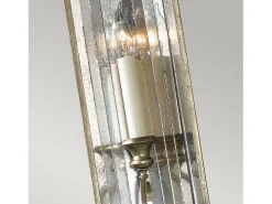 Elstead Gianna 1 ljus inomhusljus vägglampa silver, E14