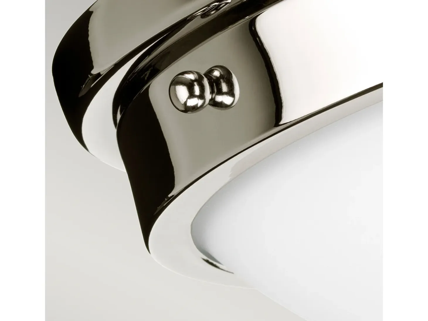 Elstead Gravity Runt spolljus, polerat nickel