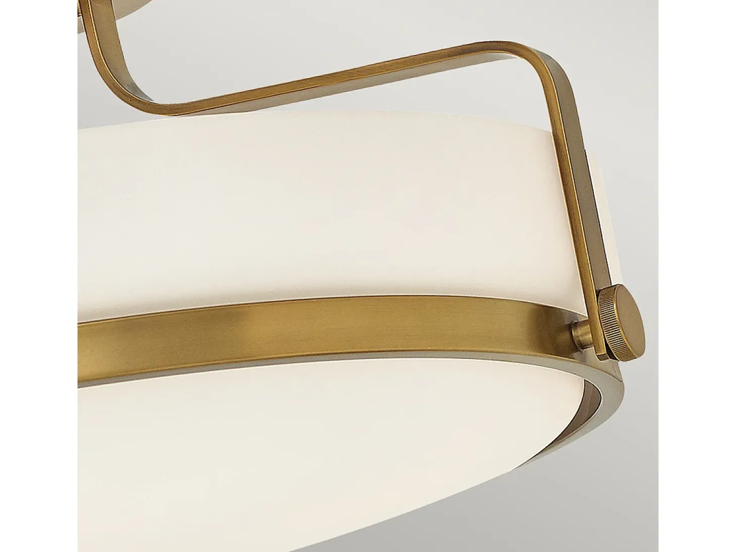 Elstead Griffin 4 Ljus Semi Flush Taklampa polerad krom, E27