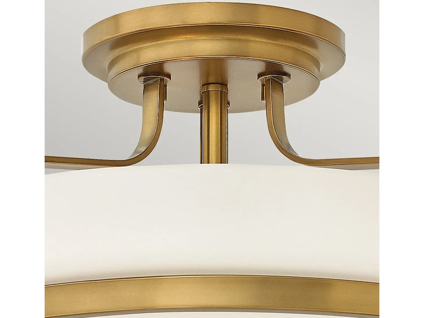 Elstead Griffin 4 Ljus Semi Flush Taklampa polerad krom, E27