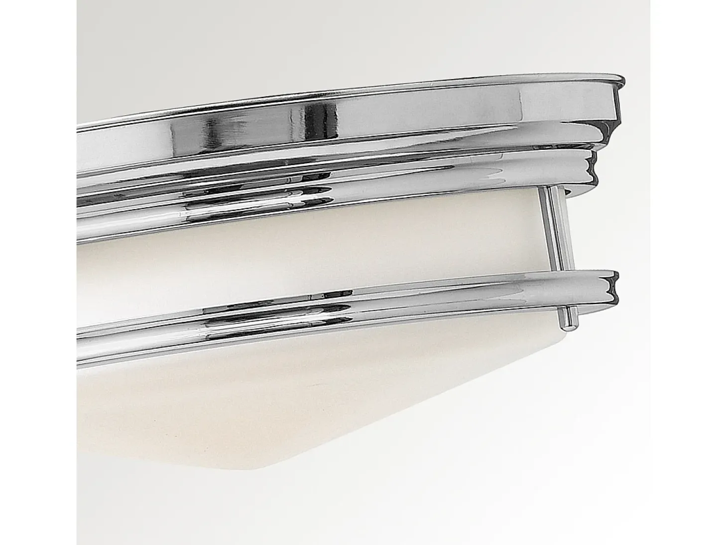 Elstead Hadley 3 Ljus Semi Flush Taklampa Krom, E27
