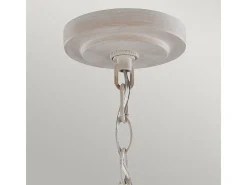Elstead Hartsville 5 ljus ljuskrona Beachwood finish, E14