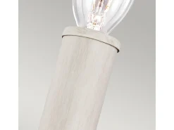 Elstead Hartsville 1 ljus inomhusljus Vägglampa Chalk Washed, Beachwood, E14