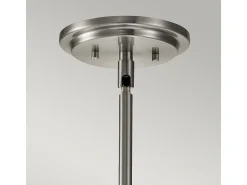 Elstead Hinkley Somerset Globe Pendel Taklampa Borstad Nickel