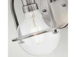 Elstead Hinkley Somerset Vägglampa Borstad Nickel