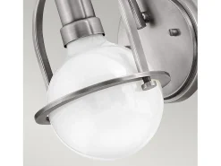 Elstead Hinkley Somerset Vägglampa Borstad Nickel